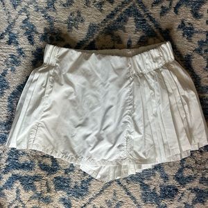 White free people skirt